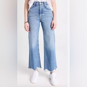 Mother Tomcat Roller Chew Hem Jeans